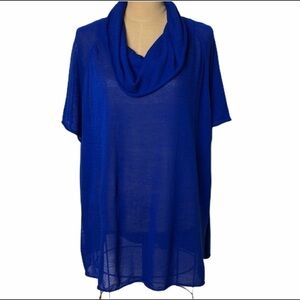 NWT Chico’s knit cowl neck longer length sweater SZ S